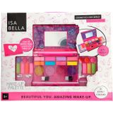 Johntoy - Style Me Up Make-up - Opklapbaar Doosje - 6 Kwastjes/Borsteltjes