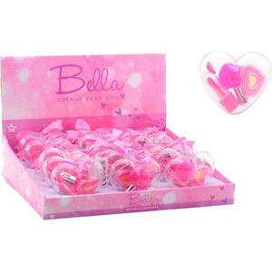 Johntoy - Bella - Make-upset - Roze - Kunststof - 3-delig