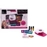 Visabella - Isabella Nagellakset - Speelgoedmake-up - 3 Potjes Nagellak - Met Nageldroger
