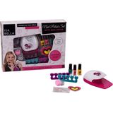 Visabella - Isabella Nagellakset - Speelgoedmake-up - 3 Potjes Nagellak - Met Nageldroger