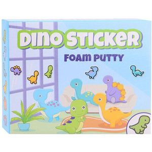 Maak je eigen dino foam sticker 28180