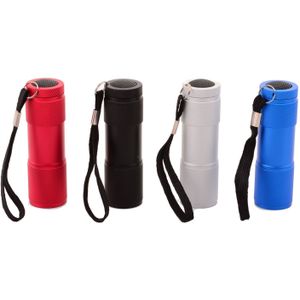 Zaklamp - 9 LED - Inclusief Batterijen - Compact