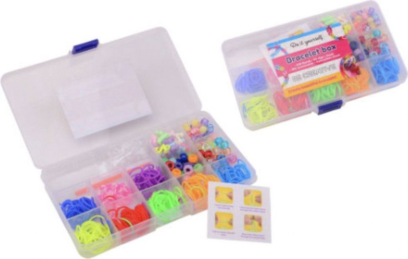 Armbanden knopen set in doos