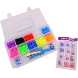 3000 Loom Bandjes Set - Opbergdoos - 3000dlg - Extra Stevig Loombord met Loom Elastiekjes