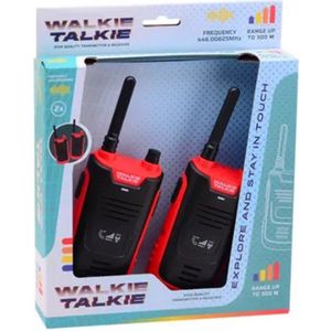 Walkie Talkie - Groen - Set met 2 stuks - Bereik tot 300 meter