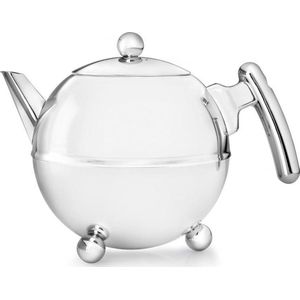 Bredemeijer Minuet Cylindre Theepot - 1.2L - Mat RVS - Dubbelwandig