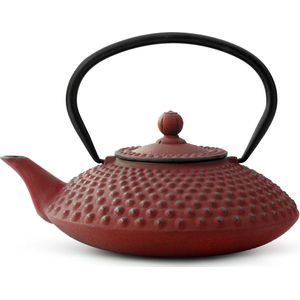 Bredemeijer - Xilin - Theepot - Rood - Gietijzer - 1,25L