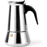 Leopold Vienna LV113002, Mokka-Kanne, 0,3 l, Silber, Edelstahl, 102 mm, 128 mm