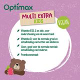 Optimax Kinder multivitamines extra 180 kauwtabletten