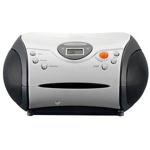 LENCO SCD-24 - Draagbare Stereo FM Radio - Wit - CD-Speler