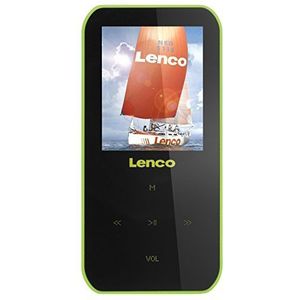 Lenco Xemio-654 draagbare MP3/MP4-speler 4 GB (4,57 cm (1,8 inch) display, WMA, USB 2.0) groen