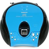 LENCO SCD-24 - Draagbare Stereo FM Radio - Blauw/Zwart