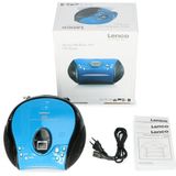 LENCO SCD-24 - Draagbare Stereo FM Radio - Blauw/Zwart