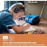 LENCO SCD-24 - Draagbare Stereo FM Radio - Blauw/Zwart