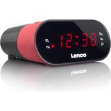 Lenco CR-07 Wekkerradio Roze