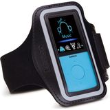Lenco PODO-153BU MP3-speler met stappenteller, oordopjes en sportband - Blauw