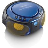 Lenco SCD-550BU - Draagbare radio met Bluetooth® en LED verlichting - Blauw