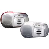Lenco - SCD-420RD - Portable FM Radio CD - Cassettespeler - Draagbaar Design