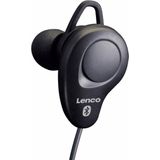 Lenco - EPB-015BK - Bluetooth Koptelefoon - In-Ear - Zwart