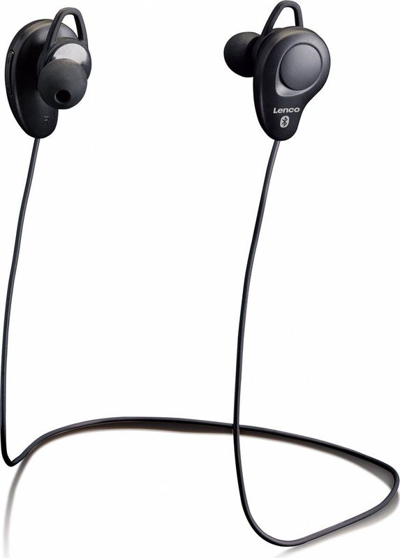 Lenco - EPB-015BK - Bluetooth Koptelefoon - In-Ear - Zwart