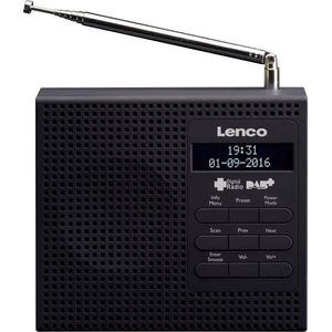 Lenco PDR-19BK DAB  Tafelradio Zwart