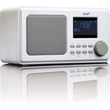Lenco - DAR-010 - DAB Radio - Wit - Met AUX-ingang en Alarmfunctie