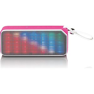 Lenco BT-191PK - Bluetooth Speaker Draadloos - Splashproof - Roze
