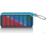 Lenco BT-191BU - Bluetooth Speaker Draadloos - Splashproof - Blauw