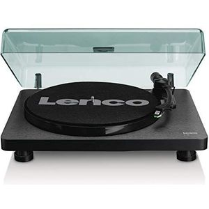 Lenco Platenspeler - Auto-stop - USB naar PC encoding - L-30BK - Zwart