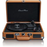 Classic Phono TT-10 - Platenspeler met 2 ingebouwde speakers - Bruin
