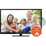 LENCO DVL-1962 - HD LED TV 19 inch DVB T/T2/S2/C met ingebouwde DVD speler - Zwart