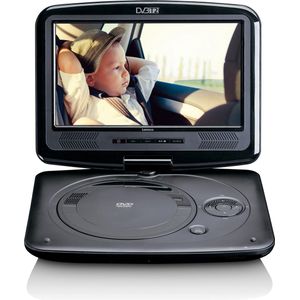 Lenco DVP-9463BK - Portable DVD-speler met DVB-T2 - 7 inch - Zwart