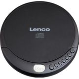 Lenco CD-010 Discman - Draagbare CD Speler met Oordopjes - Zwart