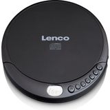 Lenco CD-010 Discman - Draagbare CD Speler met Oordopjes - Zwart