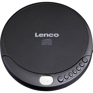 Lenco CD-010, Schwarz, Tragbarer CD-Player