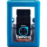 Lenco XEMIO-768 Blue MP3-speler Bluetooth 8GB micro SD sport oordopjes Blauw