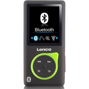 Lenco XEMIO-768 Lime - MP3-Speler met Bluetooth® inclusief 8GB micro SD en sport oordopjes - Lime