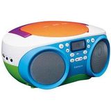 LENCO SCD-41 - Draagbare FM Radio - CD/USB-speler - Multi Colour