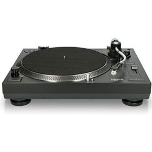 Lenco LENCO L-3808 Plattenspieler mit Direktantrieb & USB, schwarz