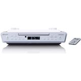 Lenco KCR-150WH - FM Kitchen Radio with CD player and Bluetooth� - White