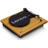 Lenco LS-10WD - Platenspeler met ingebouwde Speakers - Stereo - Hout