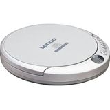 Lenco CD-201SI Discman - Draagbare CD-MP3 Speler met Anti-Shock bescherming - Zilver