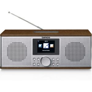 LENCO DIR-170WA - Smart Radio - Hout - Internet/DAB+/FM/Bluetooth