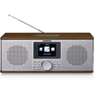 LENCO DIR-170WA - Smart radio, Internet/DAB+/FM en Bluetooth� - Hout