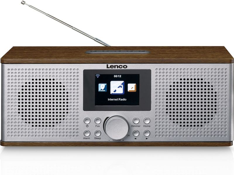 LENCO DIR-170WA - Smart Radio - Hout - Internet/DAB+/FM/Bluetooth
