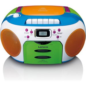 Lenco SCD-971 - Draagbare radio met cassette speler - Kids