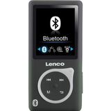 Xemio 768 Lenco MP3-speler Bluetooth 8 GB met SD-kaartsleuf, grijs