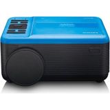 Lenco - LPJ-500 - LCD Projector - Blauw - Met DVD Speler en Bluetooth