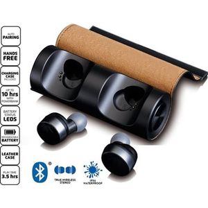 Lenco - EPB-450BK - TWS Earphone - Zwart - Bluetooth - Waterproof