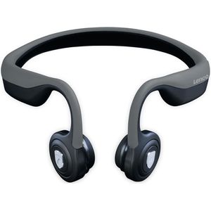 Lenco Bluetooth Koptelefoon met Bone Conduction - Grijs